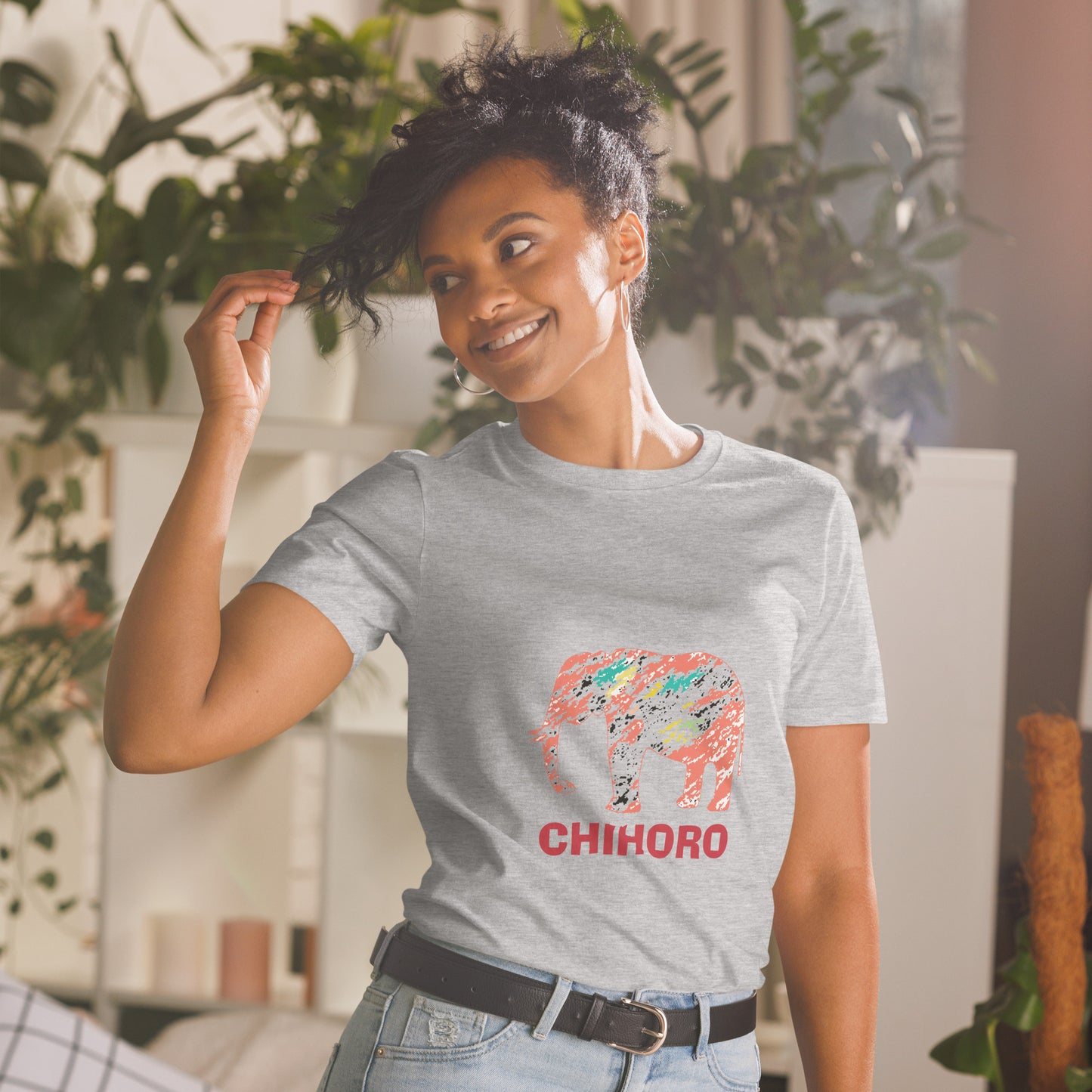 Chihoro Elephant Totem Tee for Women
